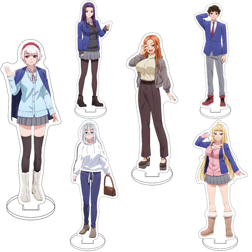 Figma Stand Set - Suporte para Figuras de Acrílico de