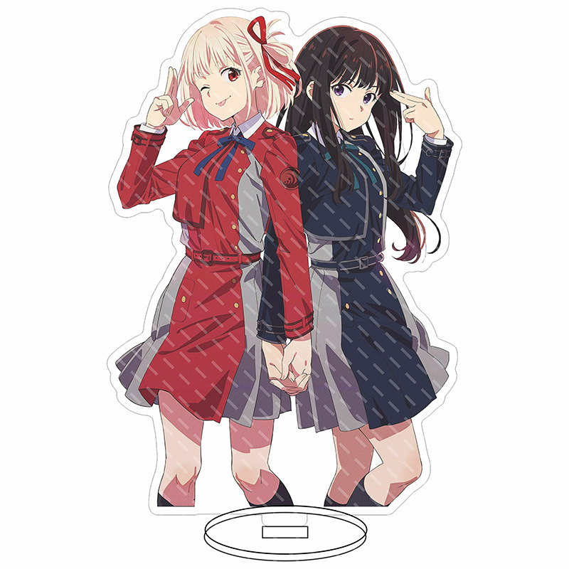16CM Anime Lycoris Recoil Chis - Figma Stand Set avaliação e preço
