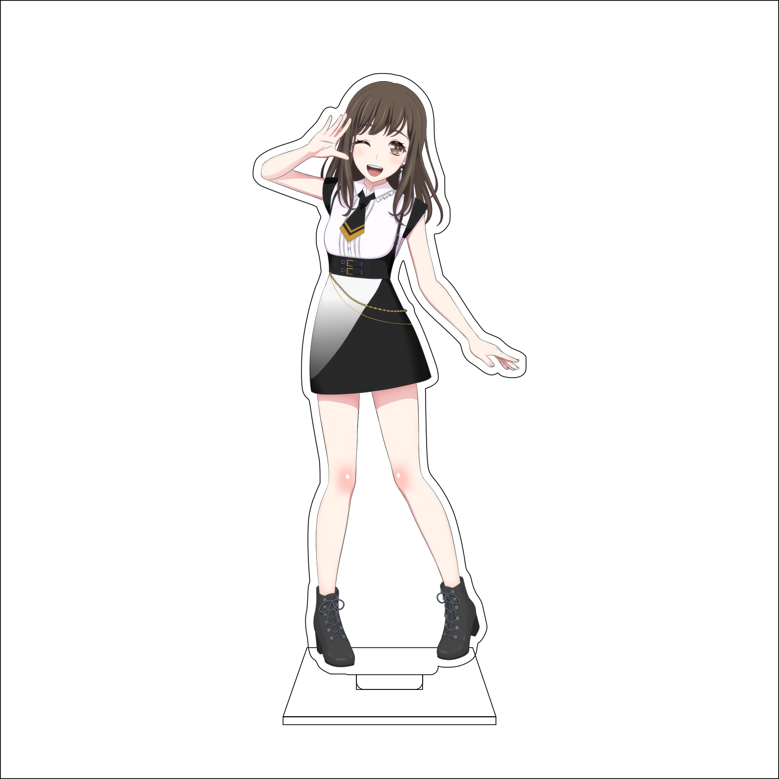 16CM Anime BanG Dream! Suporte - Figma Stand Set avaliação e preço